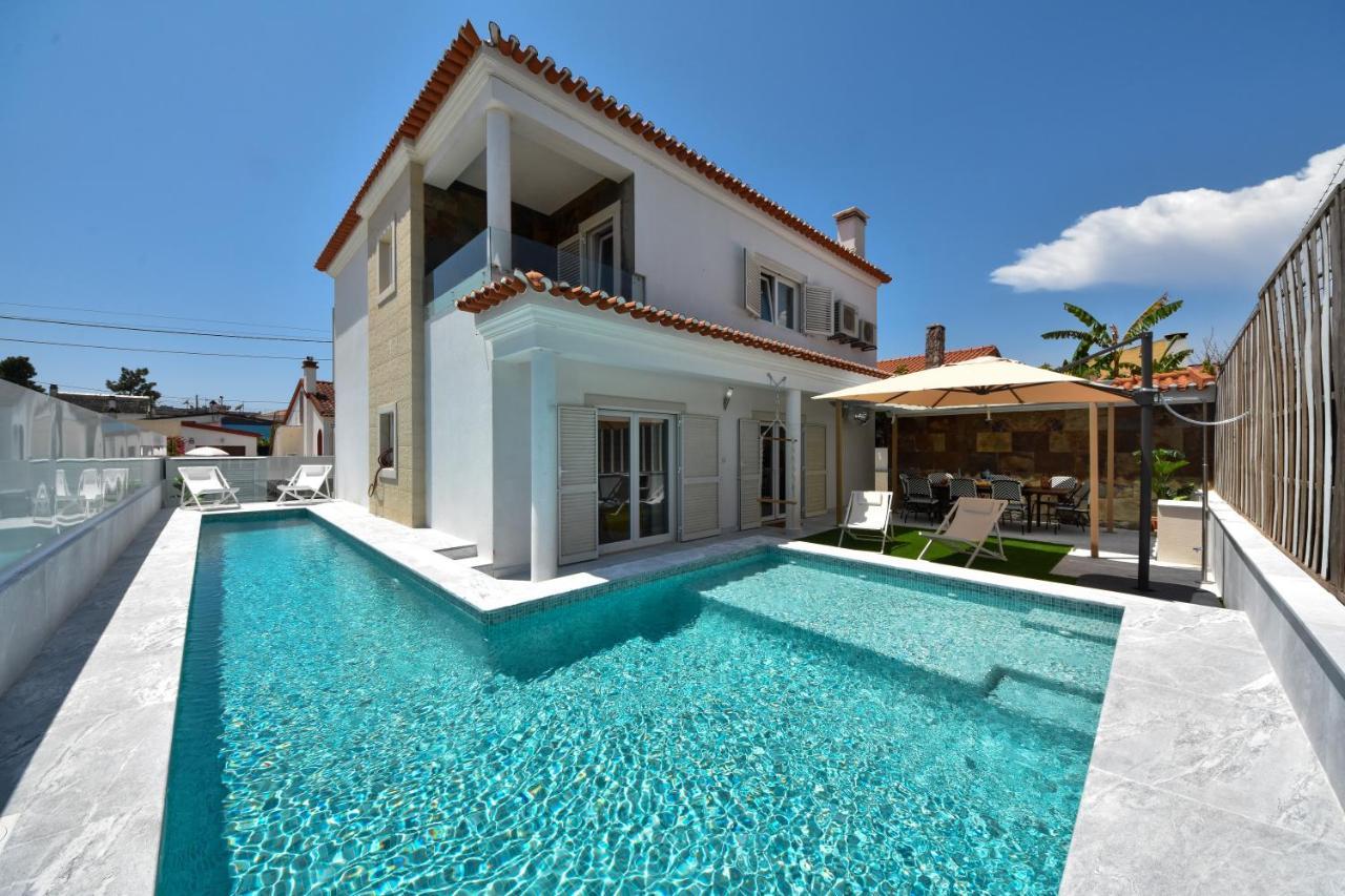 Aroeira Villa With Heated Pool By Golf Course, Beach And Lisbon المظهر الخارجي الصورة