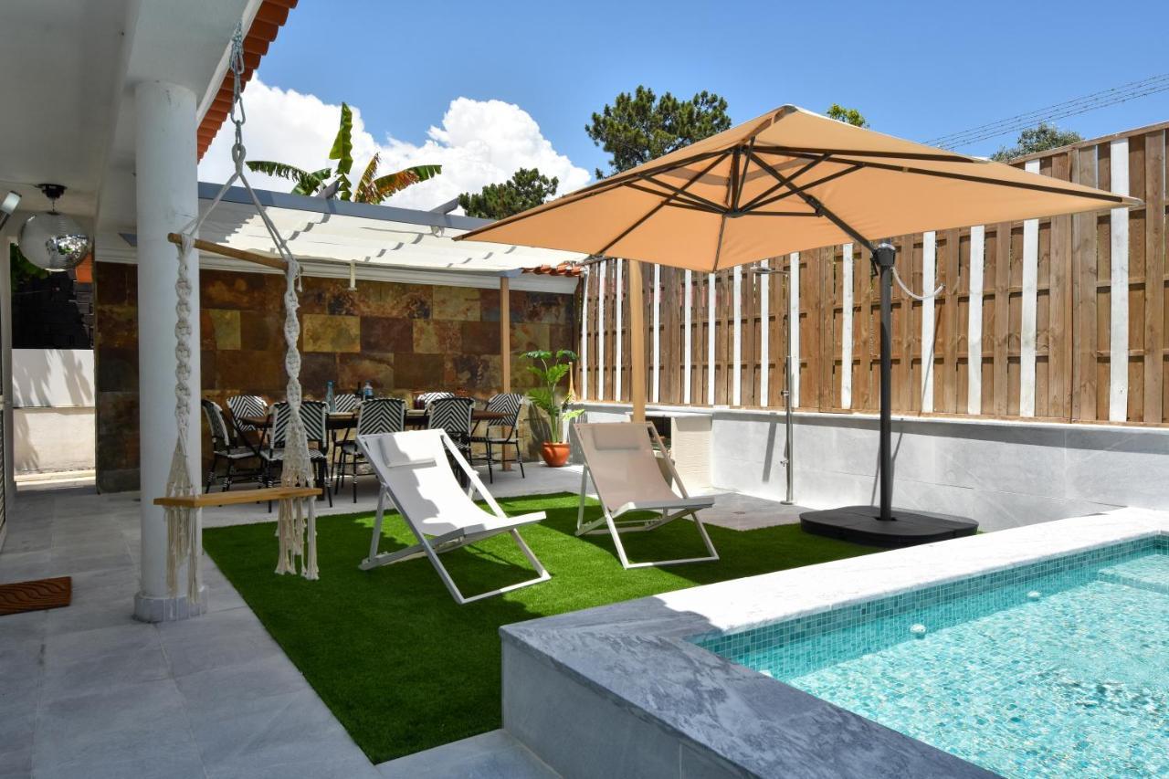 Aroeira Villa With Heated Pool By Golf Course, Beach And Lisbon المظهر الخارجي الصورة